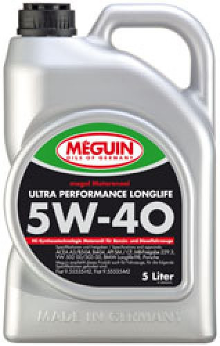 Meguin megol Motoröl Ultra Performance Longlife SAE 5W-40 5l