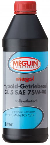 Meguin megol Hypoid-Getriebeöl GL5 SAE 75W-90 (vollsynth.) 1l