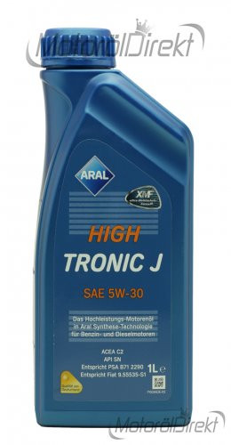 Aral HighTronic J 5W-30 Motoröl 1l