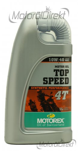 MOTOREX 4T Top Speed SAE 10W-40 Motorrad Motoröl 1l