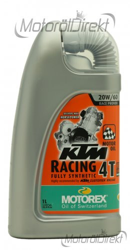 MOTOREX 4T KTM Racing SAE 20W-60 Motorrad Motoröl 1l