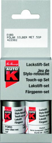 Auto-K Lackstift-Set MERCEDES brilliantsilber metallic 744