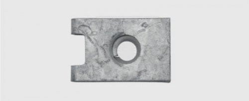 Blechmutter VAG 6,3 / 0,7 - 1,5 mm, verzinkt 4Stk.