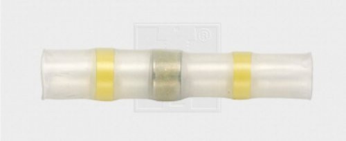 Lötstoßverbinder mit thermoplastischem Ring 4 - 6 mm², gelb 2Stk.