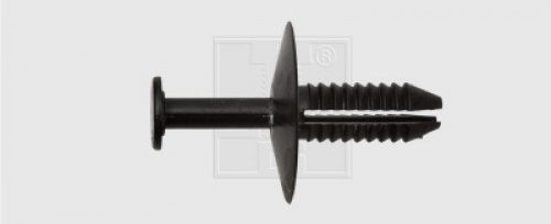 Kunststoffspreizniet BMW, schwarz, Polycaprolactam 5Stk.