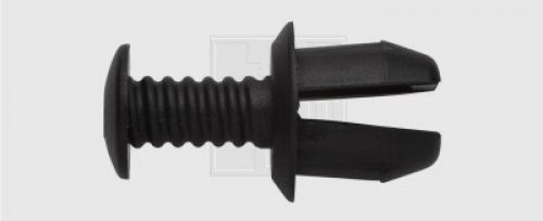 Schraubniet BMW, schwarz 5Stk.