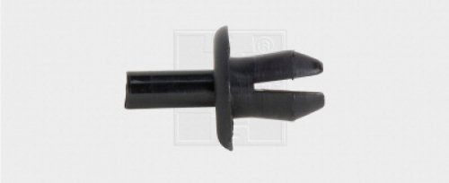 Kunststoffspreizniet VAG, schwarz, Kunststoff 10Stk.