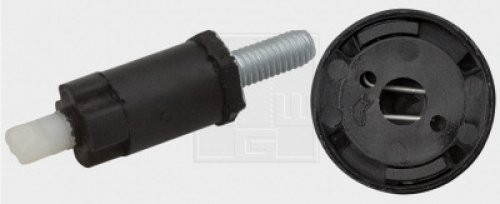 Schnellverschluss und Silentblock Motorabdeckung PSA, schwarz 2Stk.