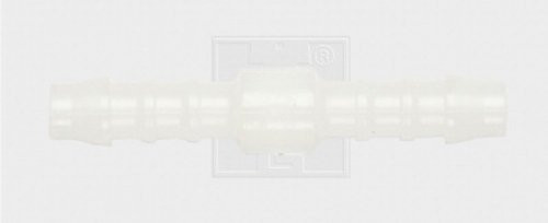 Schlauchverbinder gerade 6 mm, Kunststoff 2Stk.