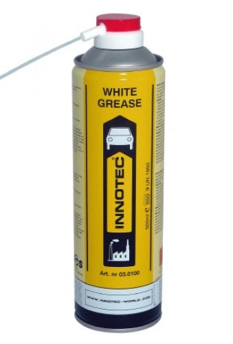 Innotec Weisses Sprühfett | White Grease 500 ML