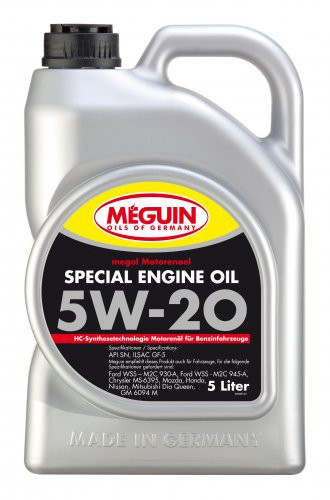 Meguin megol 9499 Motoröl Special Engine Oil SAE 5W-20 5l