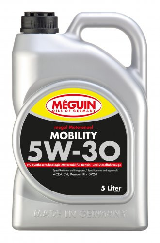 Meguin megol 3182 Motoröl Mobility SAE 5W-30 5l