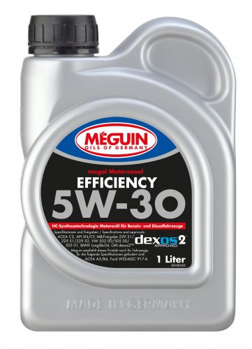 Meguin megol 3196 Motoröl Efficiency SAE 5W-30 1l