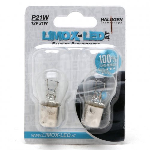 Limox P21W 12V 21W BA15s 2st. Blister