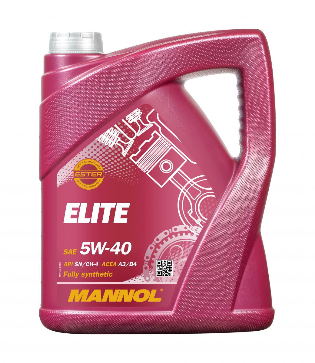Mannol 7903 Elite 5W-40 synthetisches Motoröl 5l Kanister