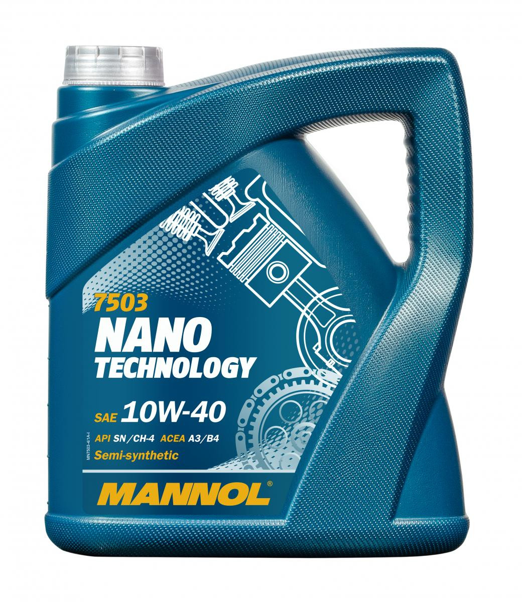 MANNOL Nano Technology 10W-40 Diesel & Benziner Motoröl 5Liter