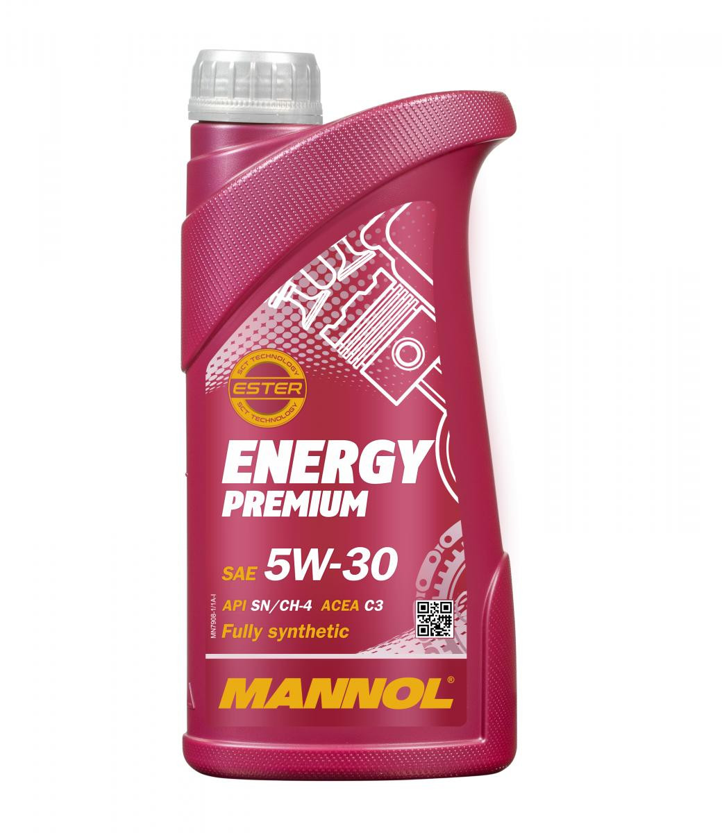 Mannol 7908 Energy Premium 5W-30 synthetisches Motoröl 1l Flasche