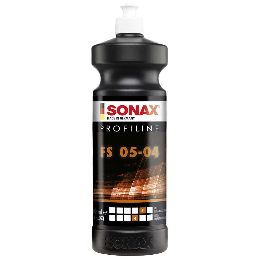 SONAX ProfiLine FS 05-04 silikonfrei 1L Politur zur Entfernung von Staubeinschlüssen, Farbnebel, Schleifspuren | Art-Nr. 03193000