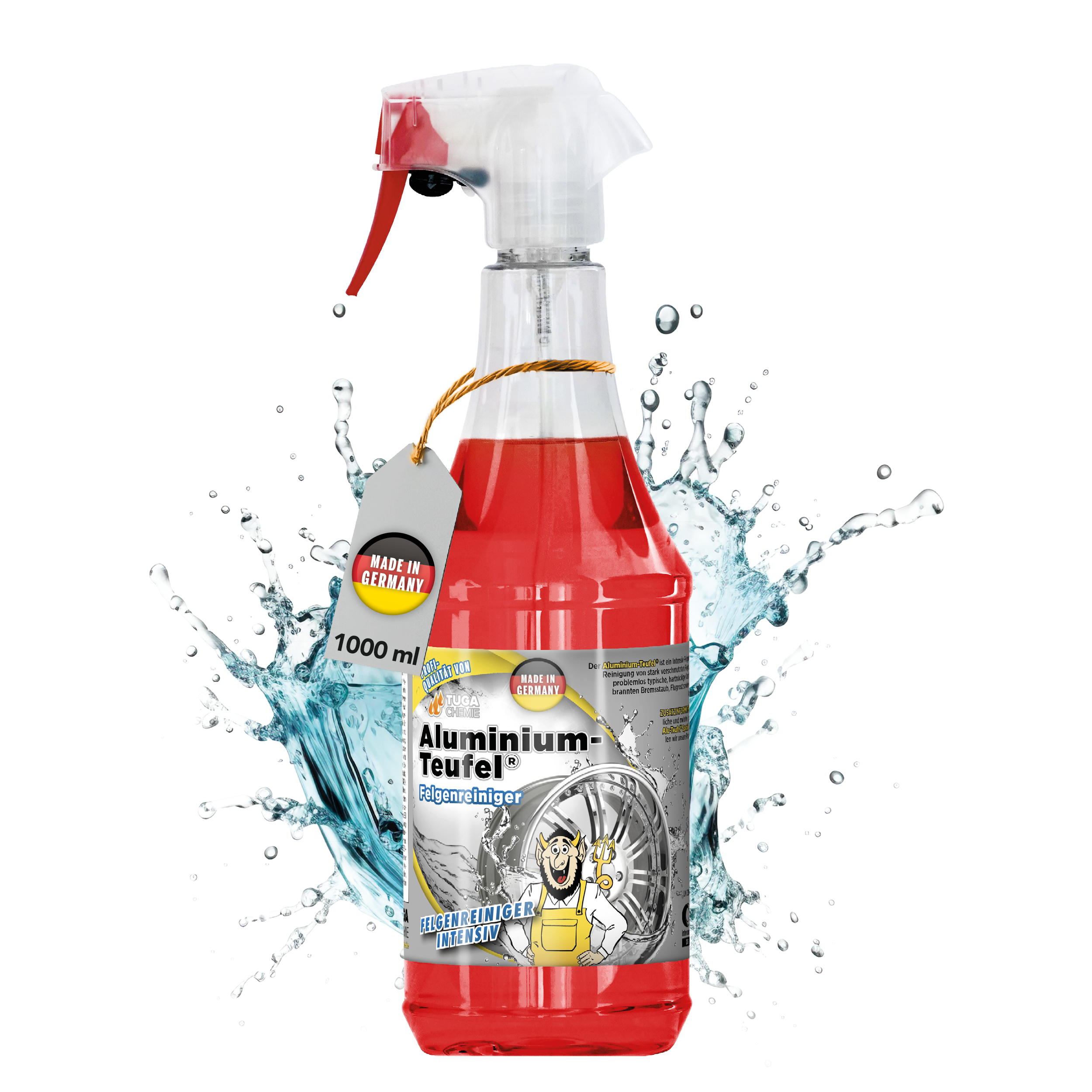 Tuga Chemie - Aluminium-Teufel (extrem kraftvoller Felgenreiniger) 1L Spraydose