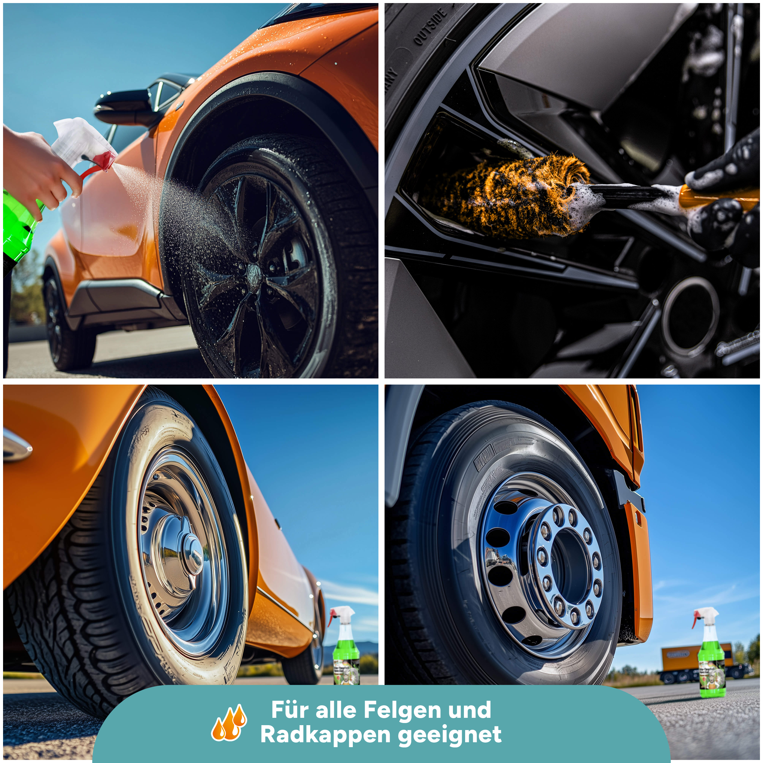 Tuga Chemie - Alu-Teufel Spezial Felgenreiniger 1L Spraydose