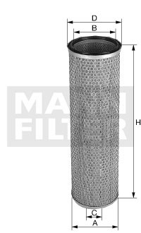 MANN-FILTER Sekundärluftfilter