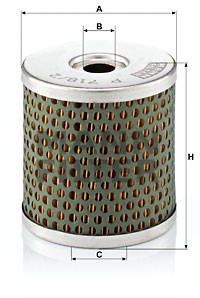 MANN-FILTER Kraftstofffilter