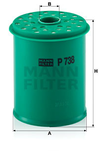 MANN-FILTER Kraftstofffilter