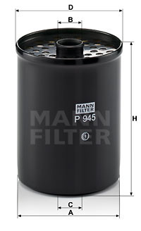 MANN-FILTER Kraftstofffilter