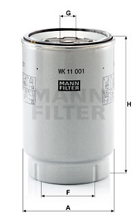 MANN-FILTER Kraftstofffilter
