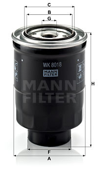 MANN-FILTER Kraftstofffilter