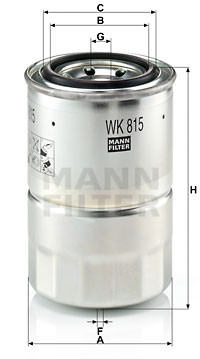 MANN-FILTER Kraftstofffilter