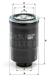 MANN-FILTER Kraftstofffilter