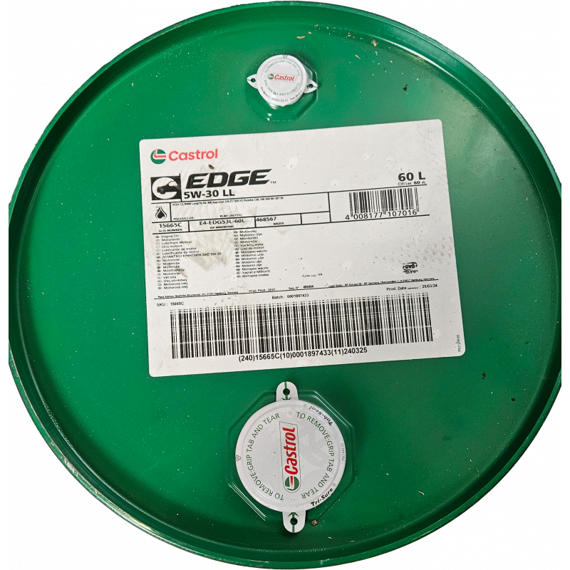 Castrol EDGE 5W-30 C3 Motoröl | 5 Liter Gebinde, Mit Fluid-TITANIUM Technologie, Für Volle Leistung Und Optimalen Verschleißschutz