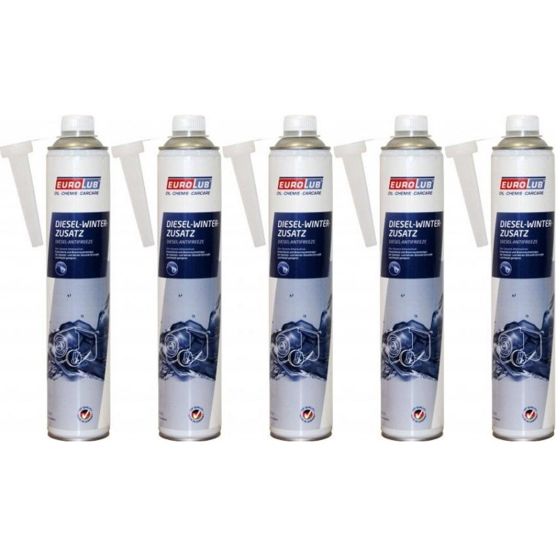 EUROLUB Diesel Winterzusatz 5x 1l = 5 Liter