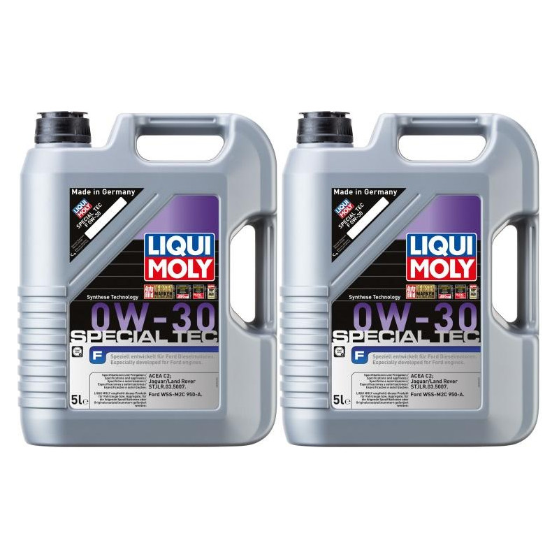 Liqui Moly 20723 Special Tec F 0W-30 Motoröl 2x 5 = 10 Liter - SAE 0W ...