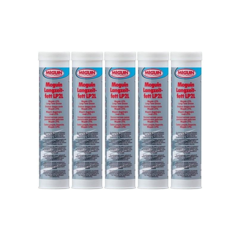 Meguin 9030 Langzeitfett LP2L Lube Shuttle Fett Kartusche 5x 400 Gramm ...