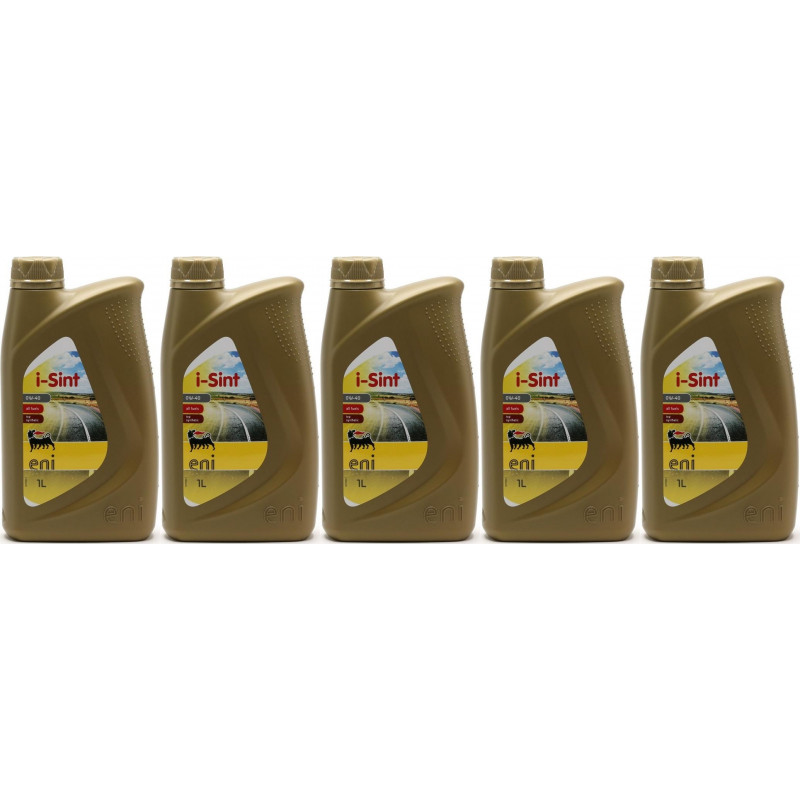 Eni i-Sint 0W-40 Motoröl 5x 1l = 5 Liter - SAE 0W-40 - PKW Motoröle ...