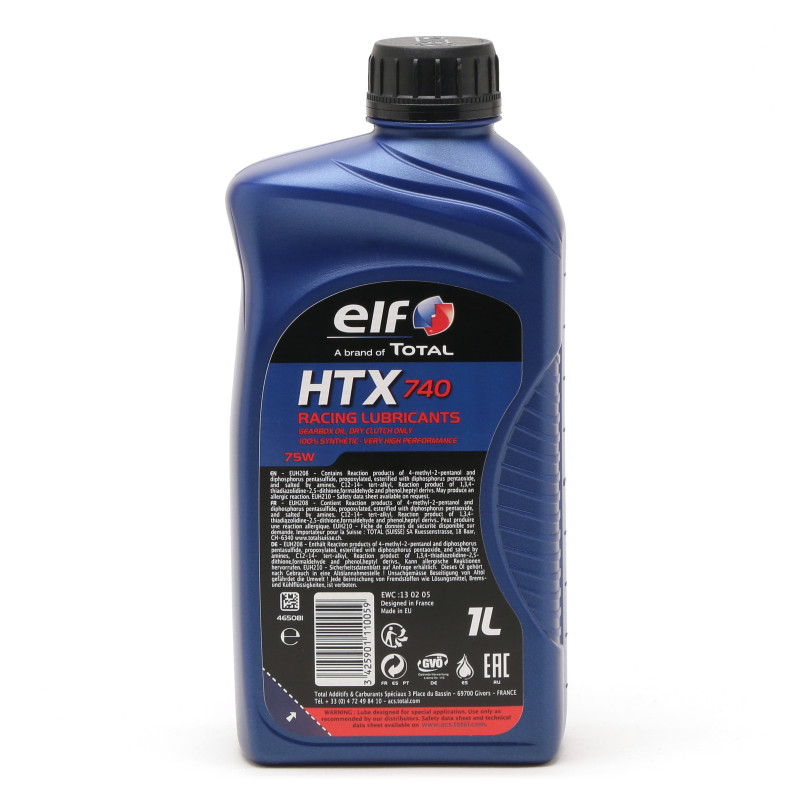 Elf HTX 740 Racing Getriebeöl 75W 2-Takt Motorrad Motoröl 1l - 2