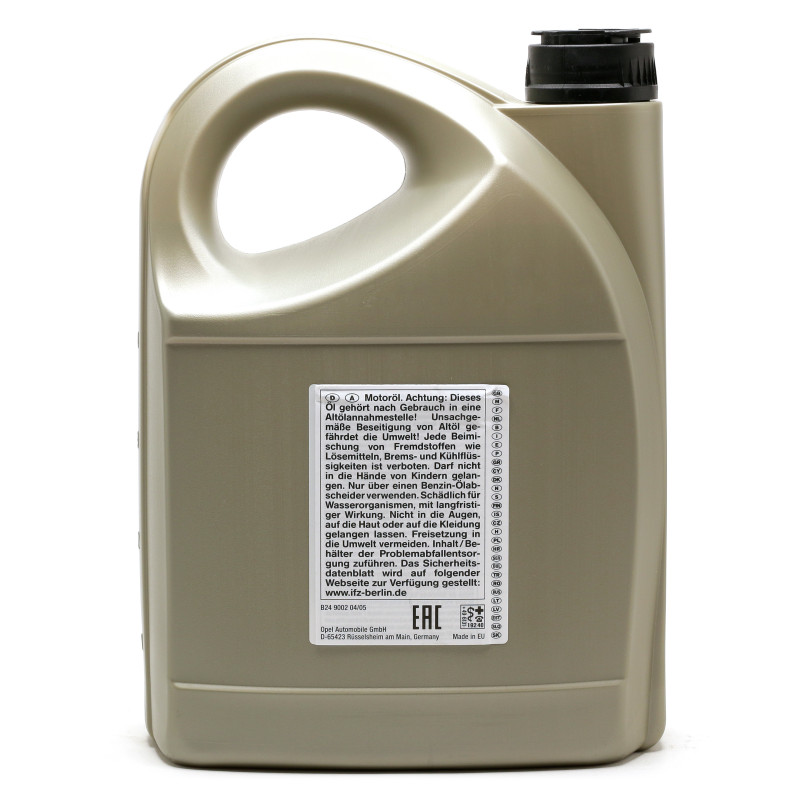 Ölwechsel Set: 5L Motoröl 5W30 Dexos2 LongLife + Ölfilter + Ölablassschraube – Komplettpaket