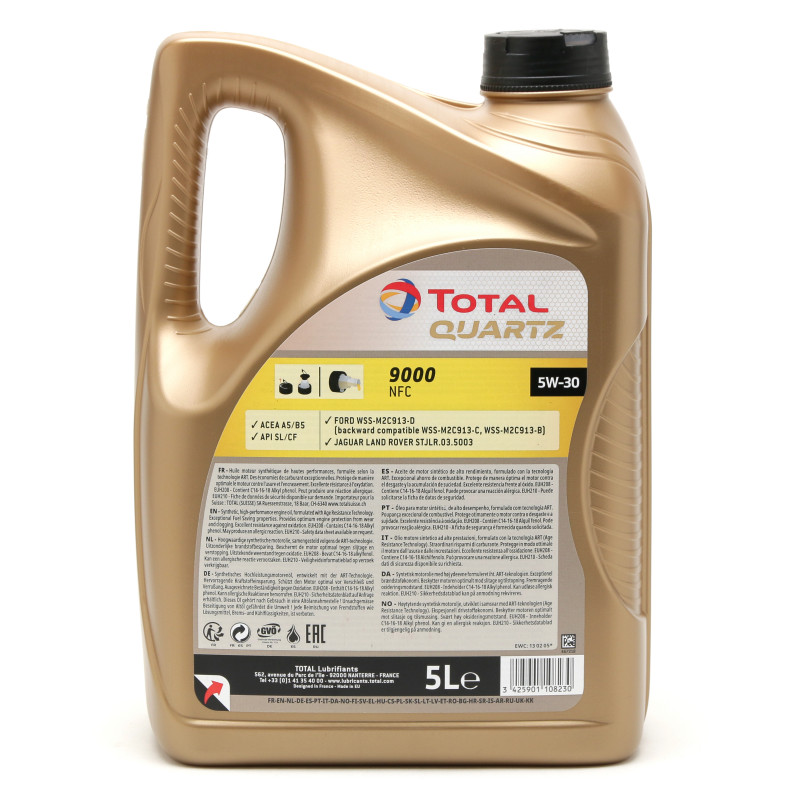 Total Quartz 9000 NFC 5W30 Motoröl 5l - SAE 5W-30 - Auto/PKW Motoröle (SAE)  - Öle 