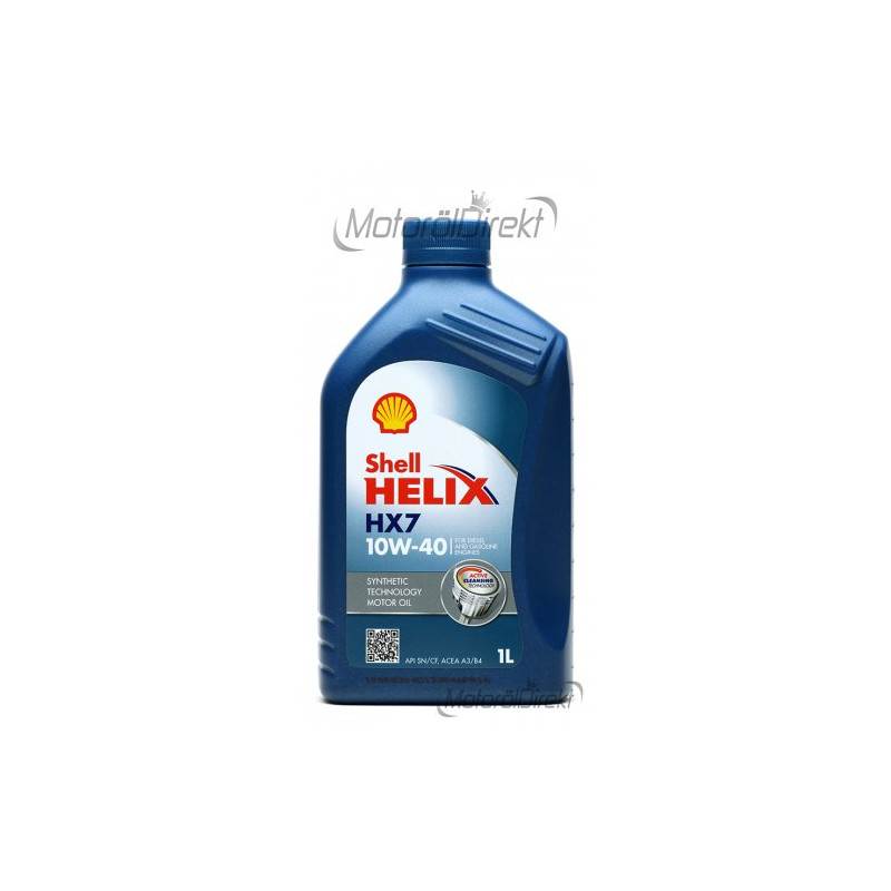 Shell Helix HX7 10W-40 Diesel & Benziner Motoröl 1Liter - SAE 10W-40 ...