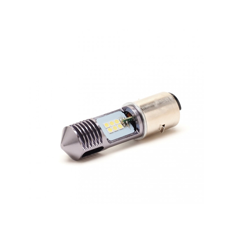 LED Metalsockel BA20D S1 S2 12x 3030 SMD Weiß 18 Watt - Lampen/LED