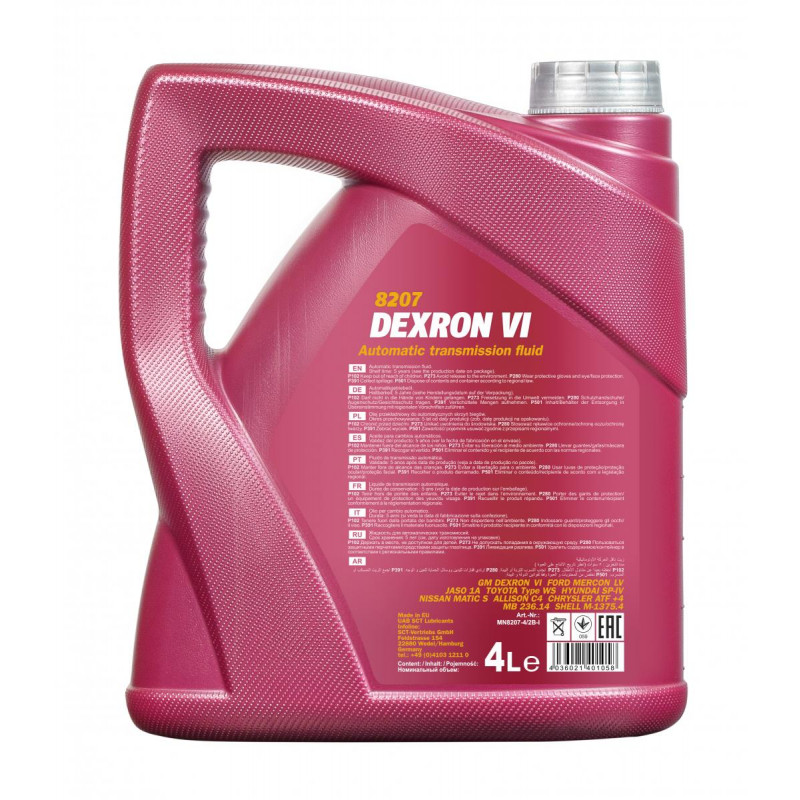 Mannol atf dexron vi