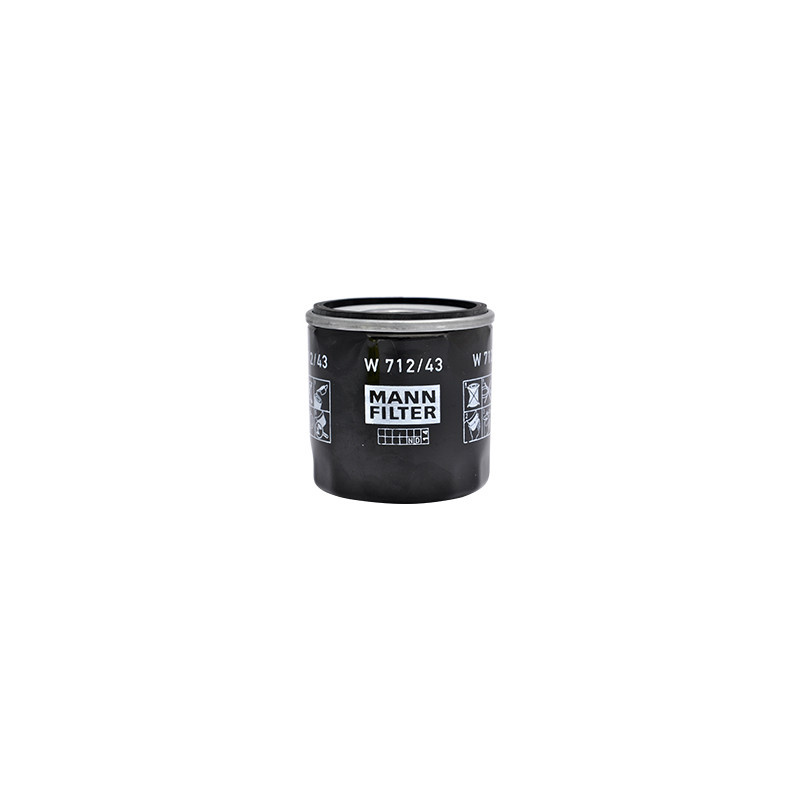 MANN-FILTER Ölfilter W712/73 – Passend Für Viele Mazda Modelle, Anschraubfilter