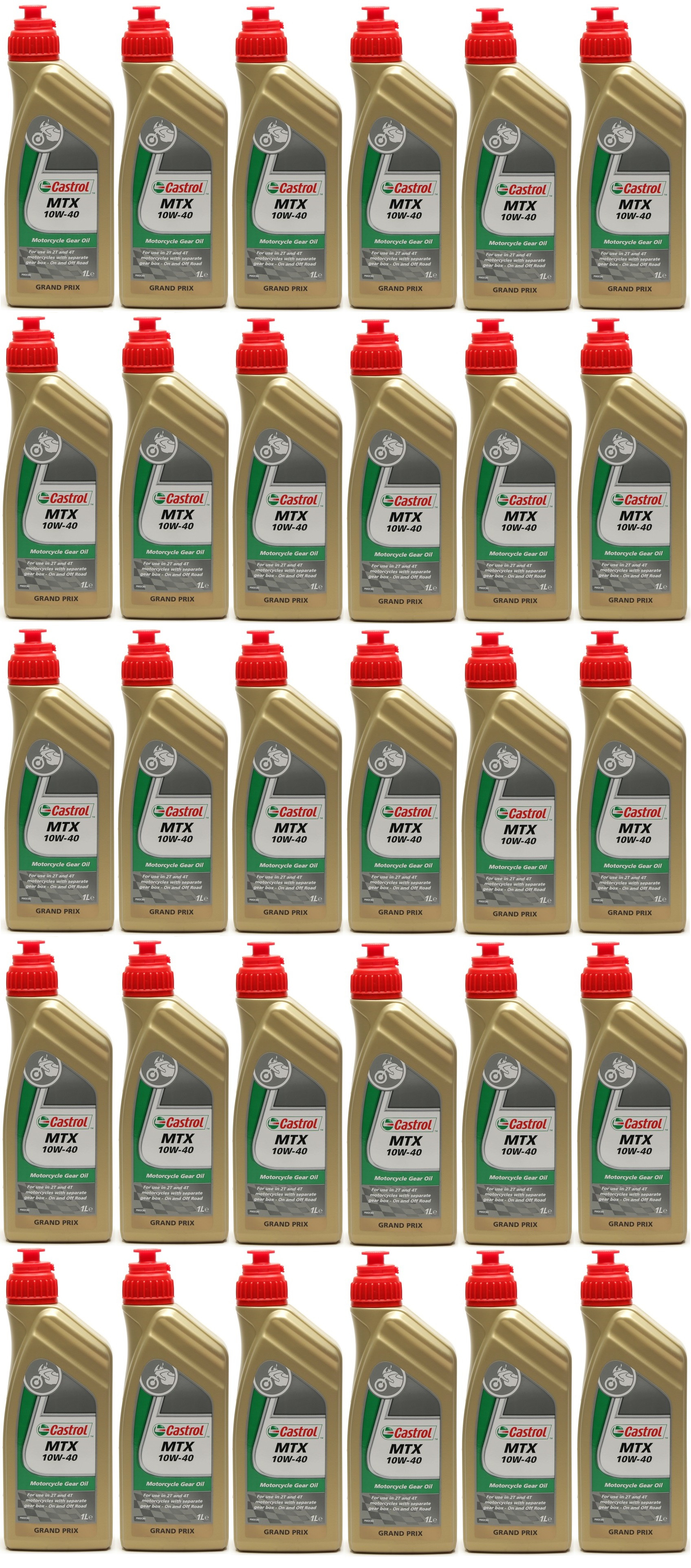Castrol MTX 10W-40 Motorcycle Oil – 1 Liter, 4-Stroke Engine Oil