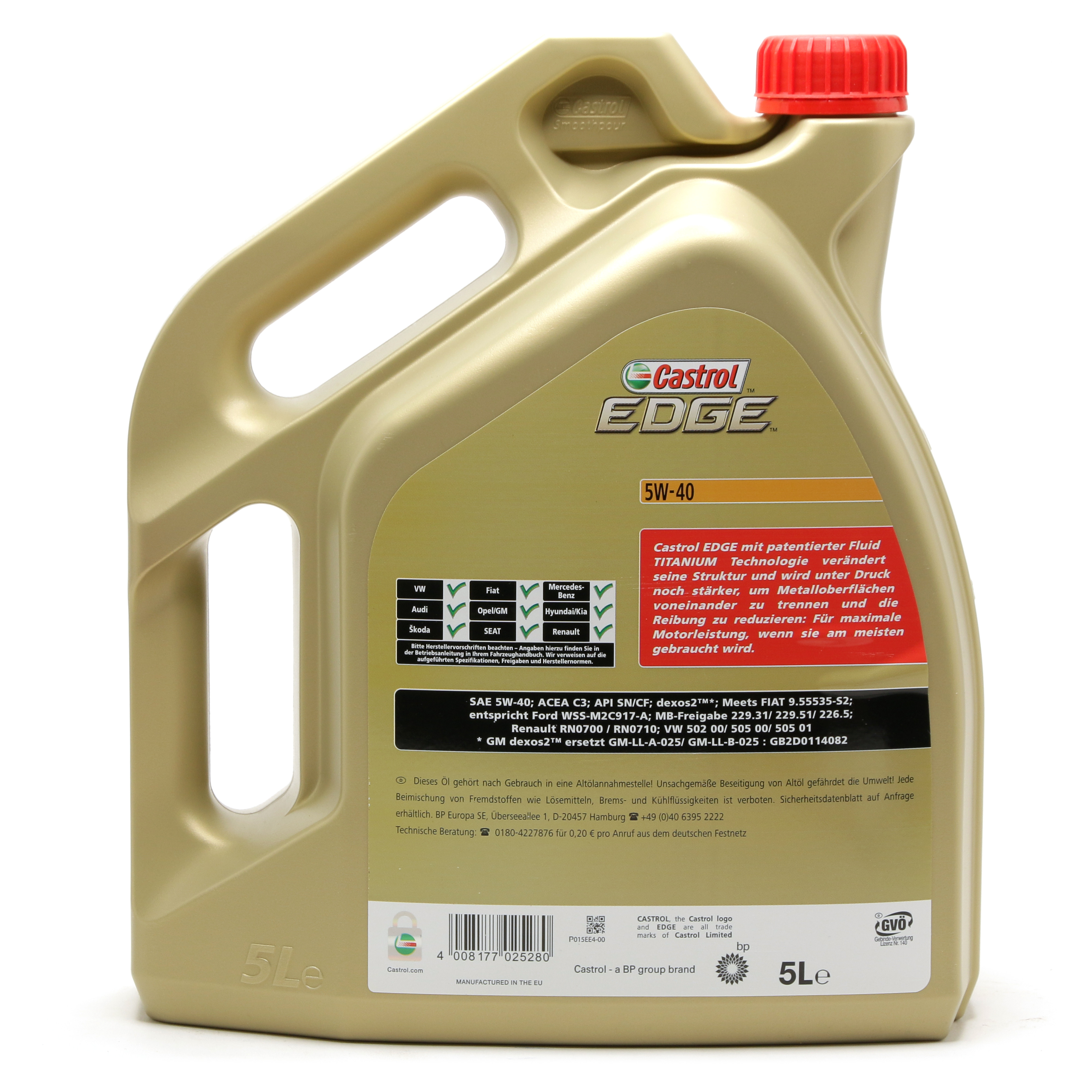 Масло castrol edge 5w 30