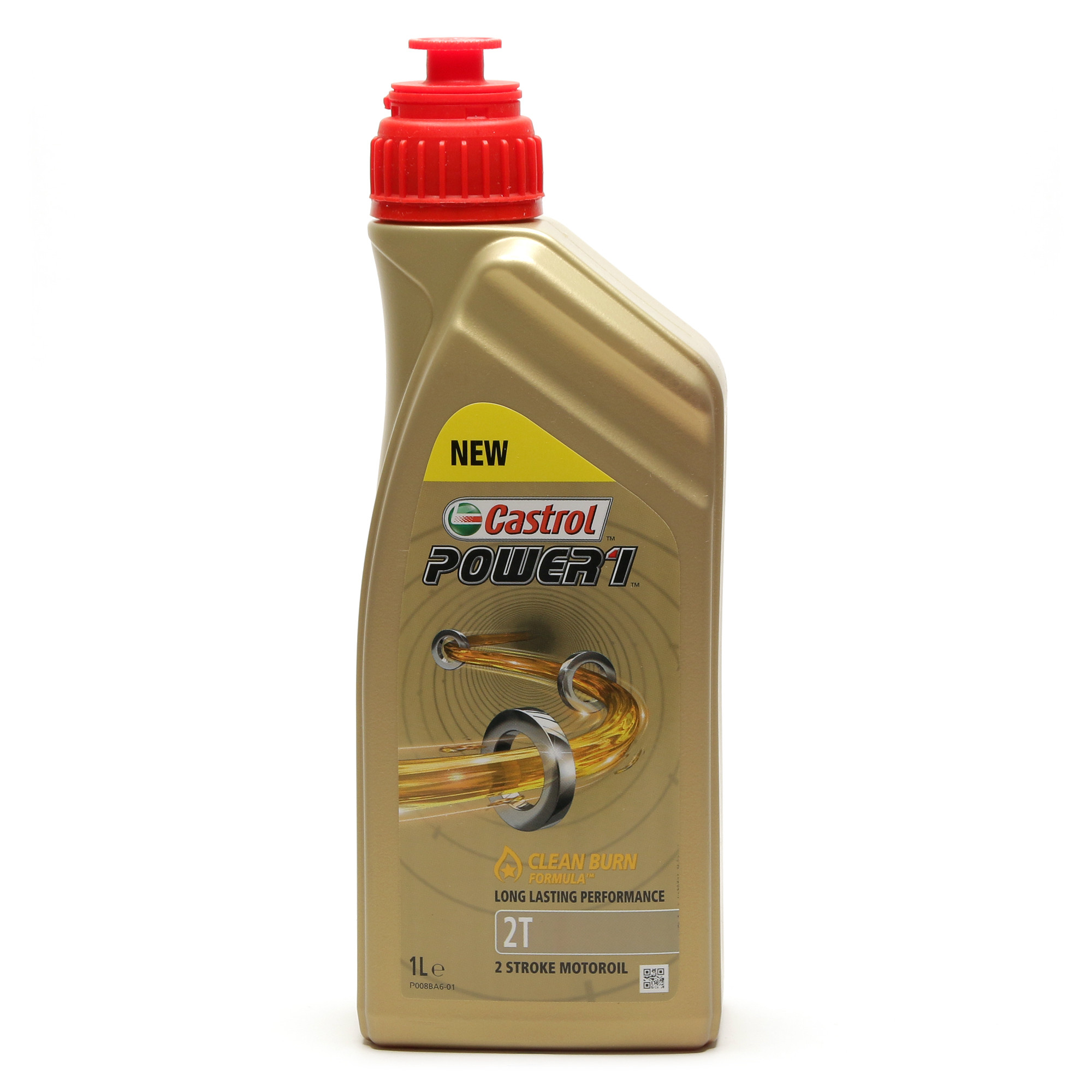 Castrol Power 1 2T Motoröl – 10 Liter, Für Roller & Motorräder, Schützt Und Optimiert Leistung