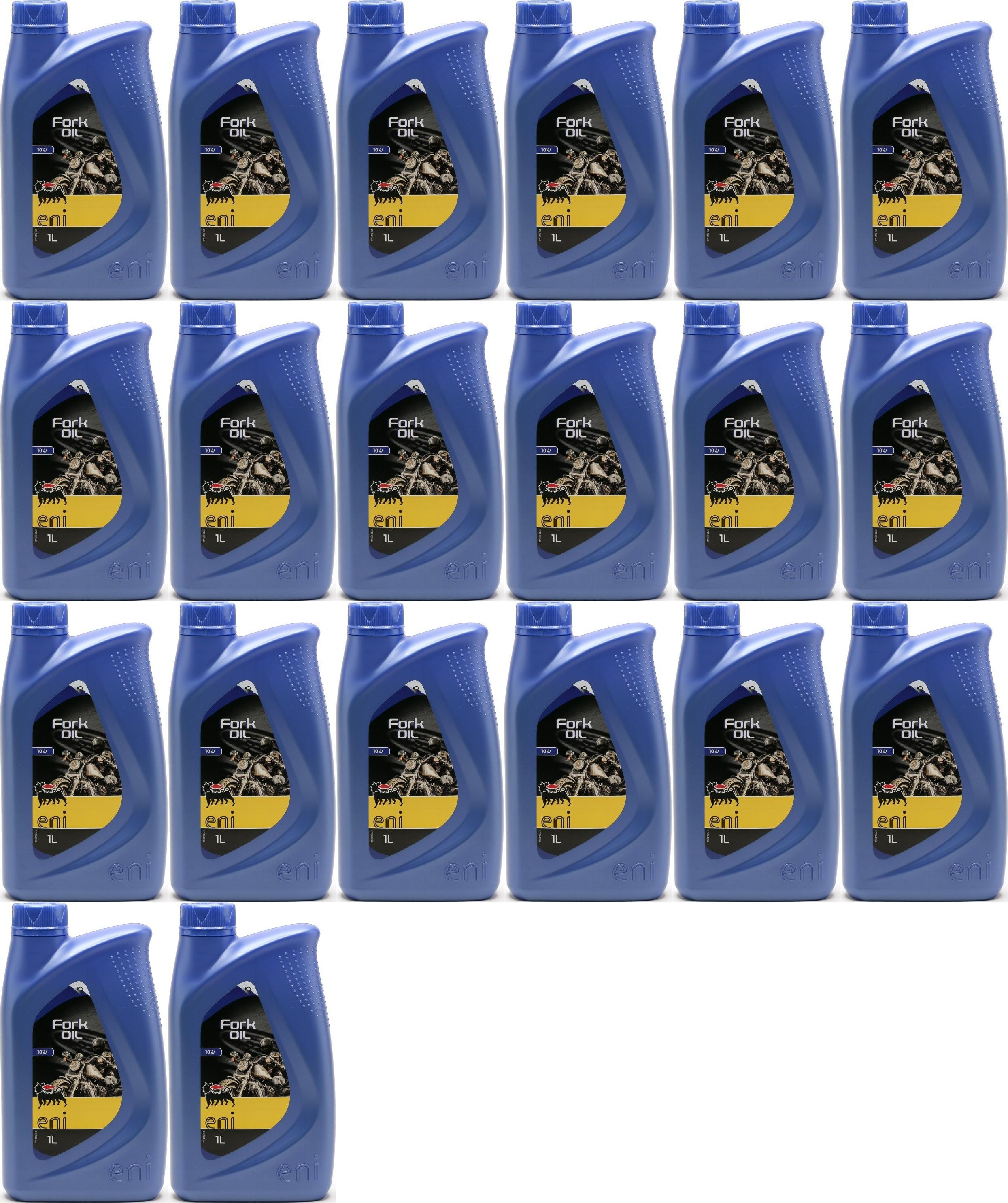 ENI Fork Oil SAE 10W Gabelöl fork oil 20x 1l = 20 Liter Gabelöl 10W