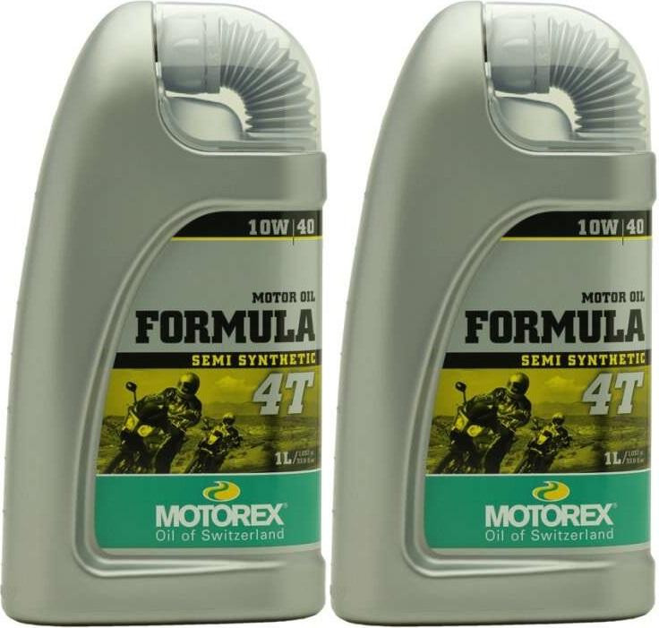 MOTOREX 4T Formula SAE 10W-40 Motorrad Motoröl 2x 1l = 2 Liter - 4-Takt ...