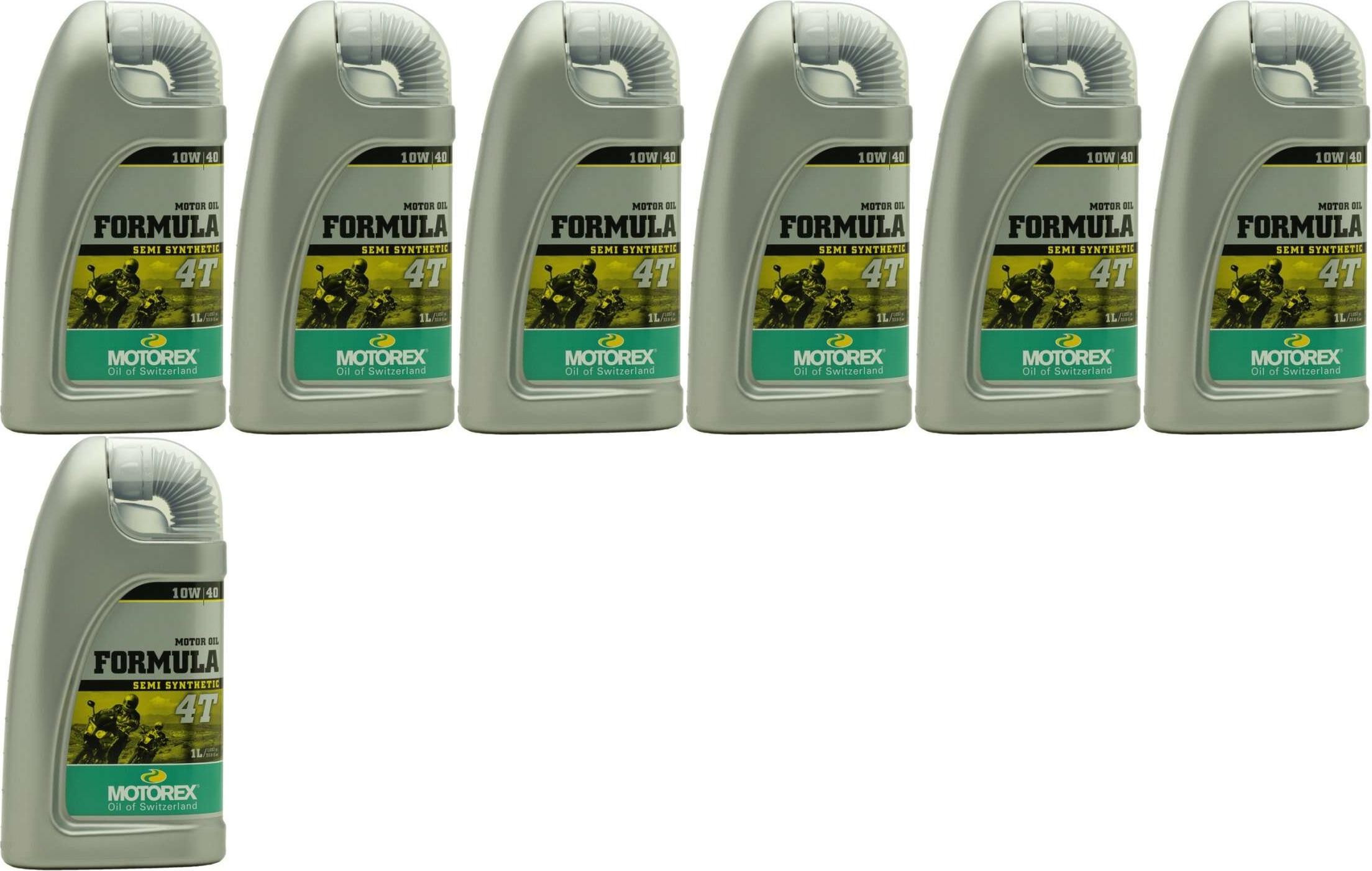 MOTOREX 4T Formula SAE 10W-40 Motorrad Motoröl 7x 1l = 7 Liter - 4-Takt ...